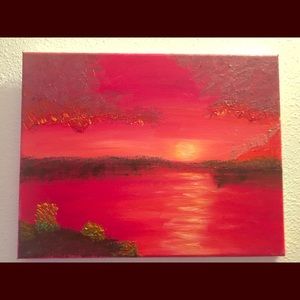 Sunset painting